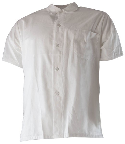 Bluza de lucru alba cu maneca scurta ALBA MAN&WOMAN
